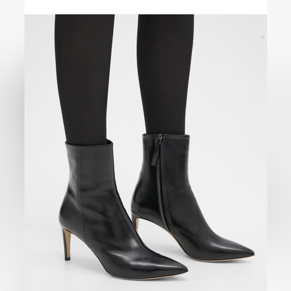 Theory Shoes - THEORY***Black Leather Booties***EU 41 US 11***$675